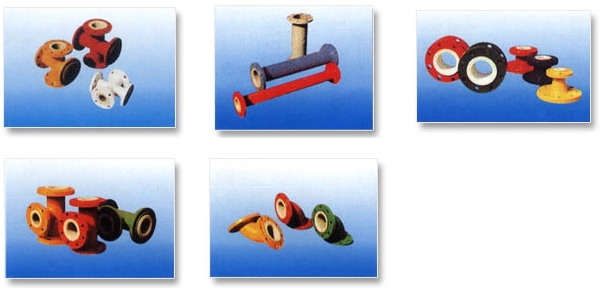 襯四氟管件、塔節